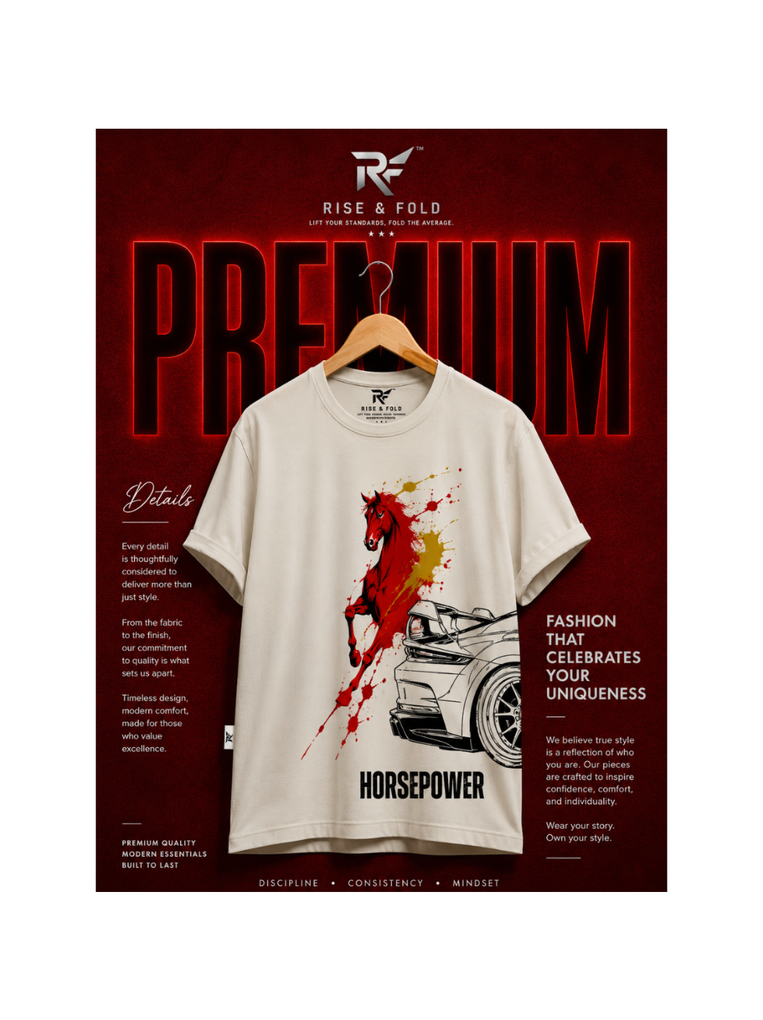 Horsepower Oversized Tee
